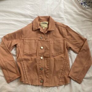 Pink L’Agence Jean Jacket